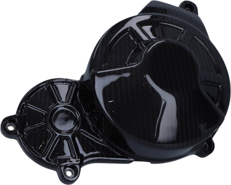 CarbonAttack Abdeckung für Lichtmaschine glänzend, Aprilia RS 660 2020-/Tuono 660 2021-