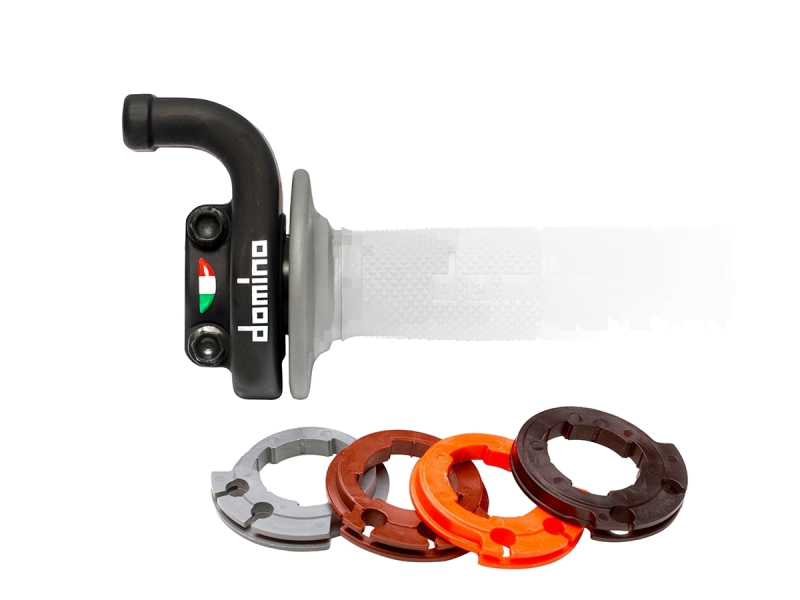 Domino KRK Push-Pull Gasgriff mit Griffgummis