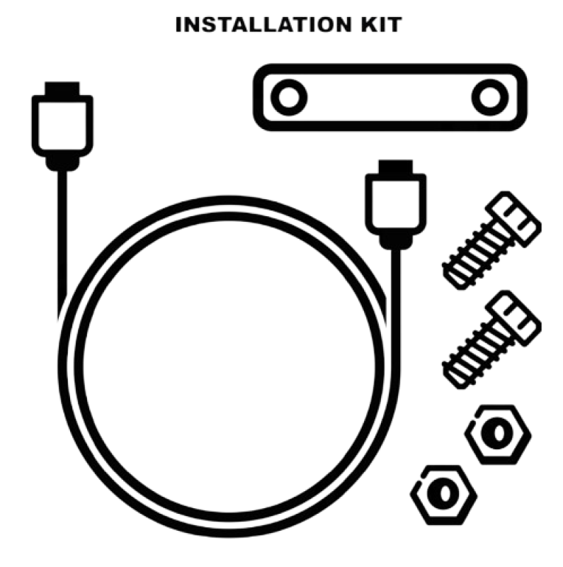 Einbausatz für Moto Guzzi MIA Multimedia Plattform.