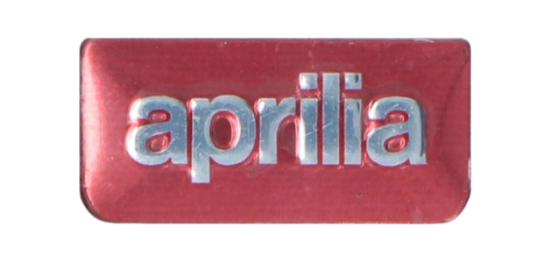 Aufkleber ´Aprilia´, rot