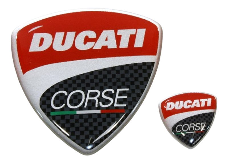 Ducati Aufklebersatz Corse, erhaben