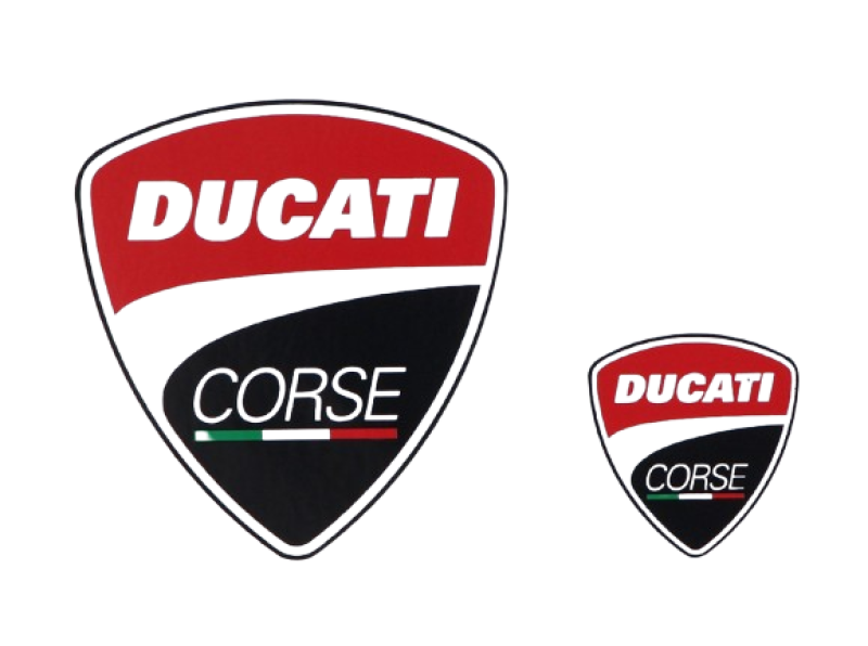 Ducati Corse Logo Aufkleber