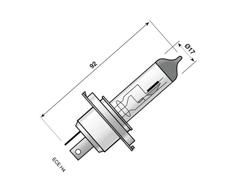 Bulb HS1 12V 35/35W - Spahn