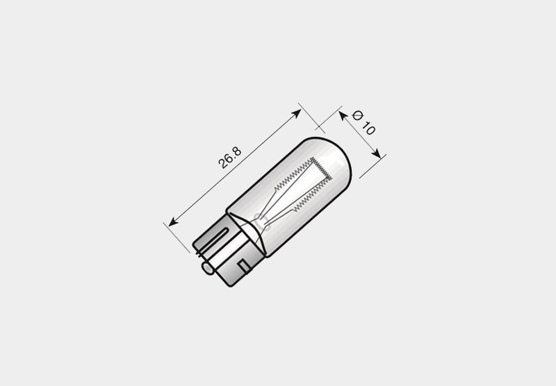 Bulb 12V 5W - Spahn