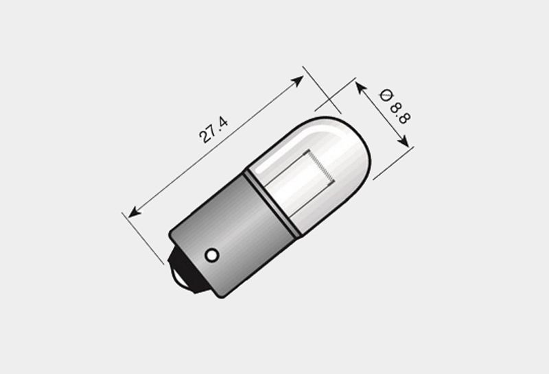 Bulb 12V 4W - Spahn
