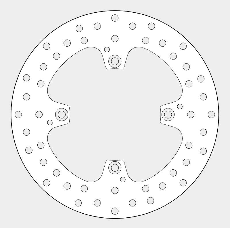 Brembo Bremsscheibe Serie Oro - 245mm