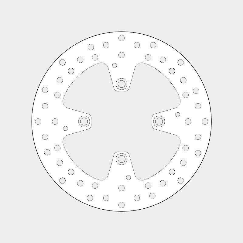 Brembo Bremsscheibe Serie Oro - 245mm