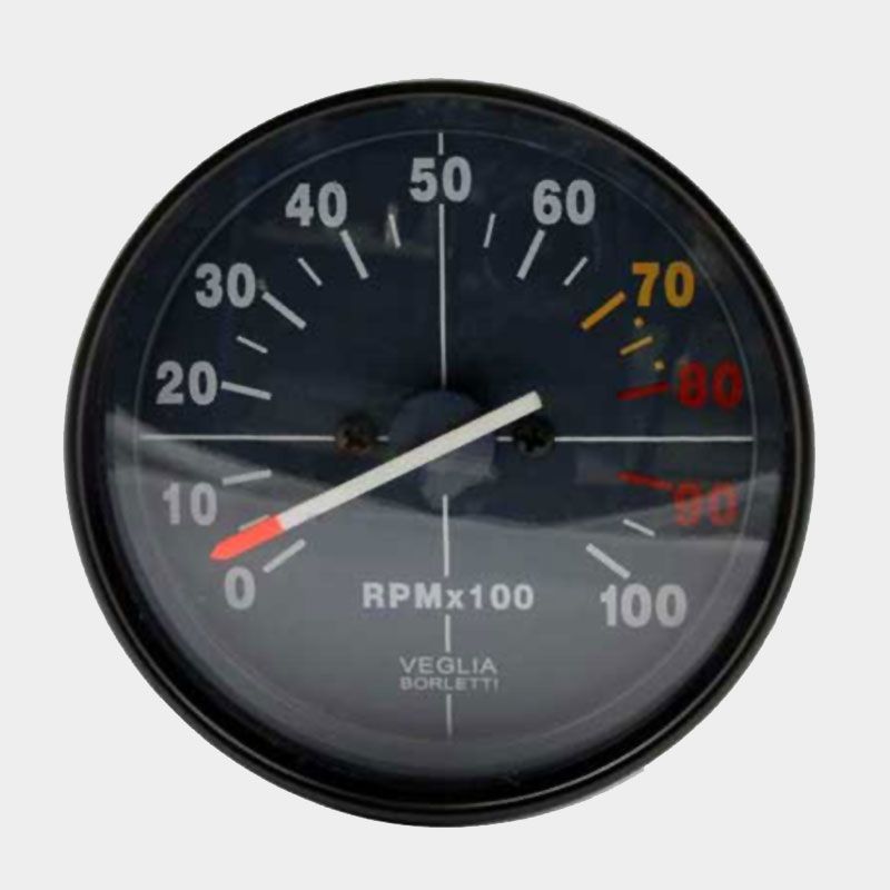 Rev Counter 80mm (Veglia Replica)
