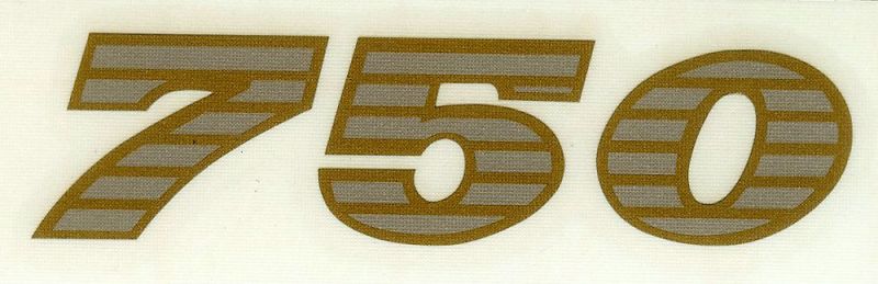 Decal - Fairing 750 (13,1 x 3,3cm)