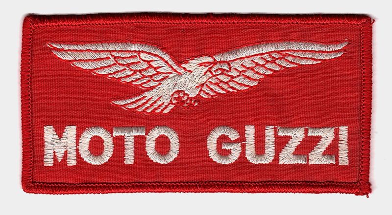 Moto Guzzi Patch - Red