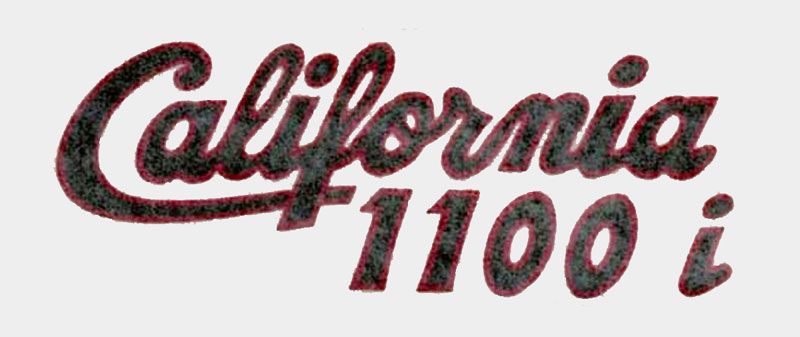 Decal - Side Cover (California 1100 i.e.)