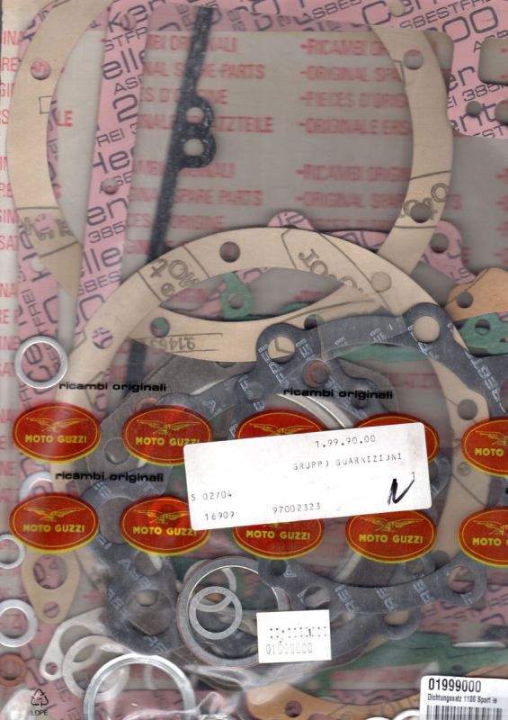 Gasket Set - Moto Guzzi (1100ccm Sport i.e.)
