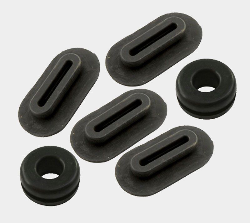 Side Cover Rubber - Moto Guzzi (Set)