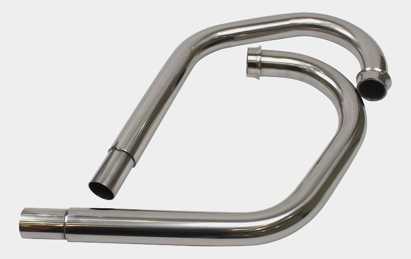 Exhaust Manifold Set - Moto Guzzi (VA polished)