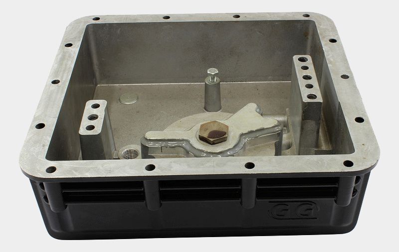 Oil Pan GG - Moto Guzzi (black)