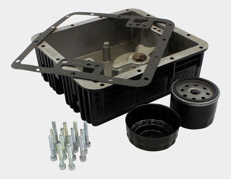 Oil Pan GG - Moto Guzzi (black)