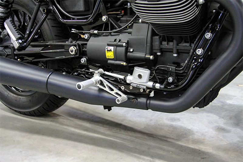 LSL - Rearset Moto Guzzi (V9 Bobber, Roamer)