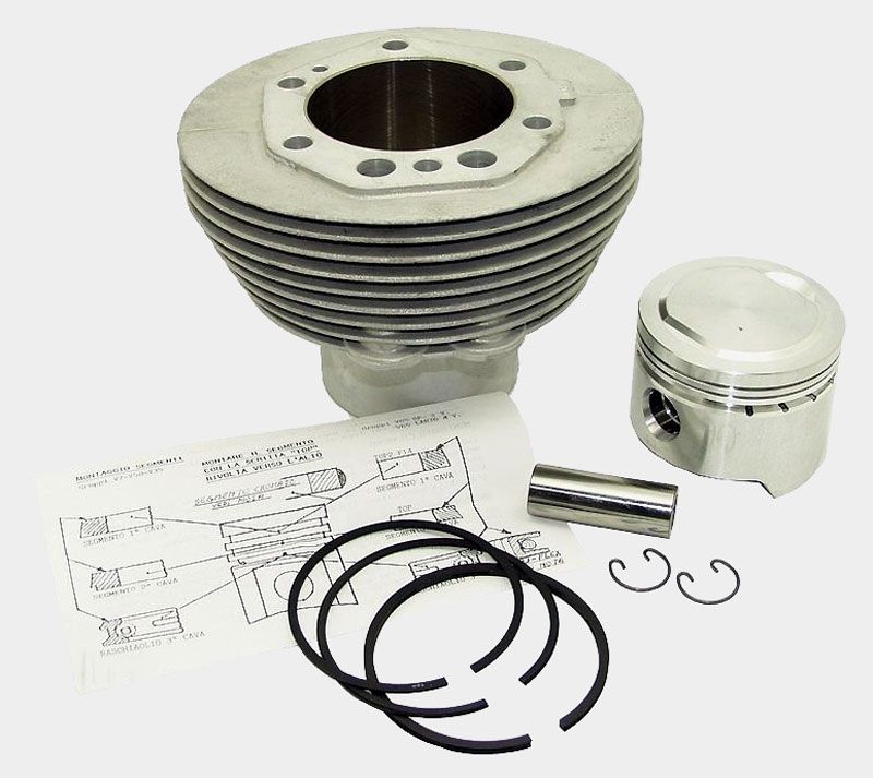 Cylinder Set complete - Moto Guzzi 88mm