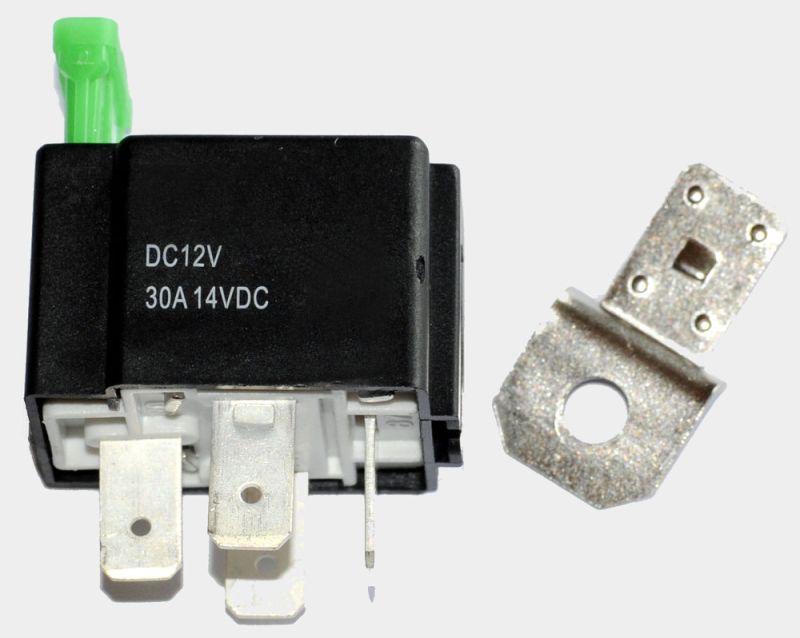 Relay N.o. - 12V/30A with Fuse