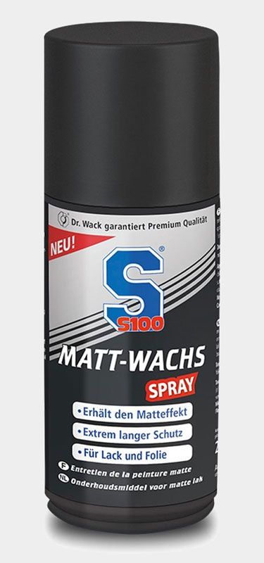 Dr. Wack Motorcycle Care - S100 Matt-Wax Spray (250ml)