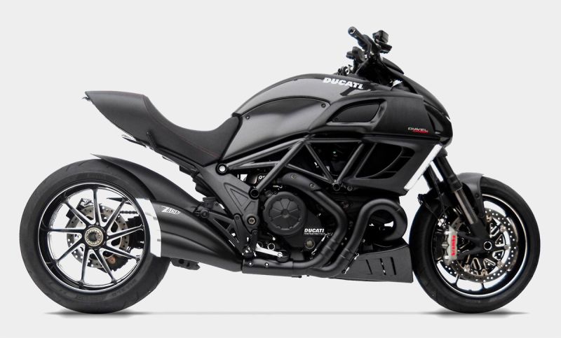 ZARD Exhaust Slip-On Silencer - Ducati Diavel