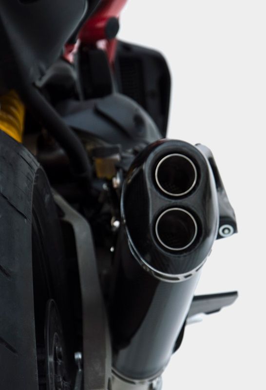ZARD Exhaust Slip-On Silencer Racing - Ducati Monster 821