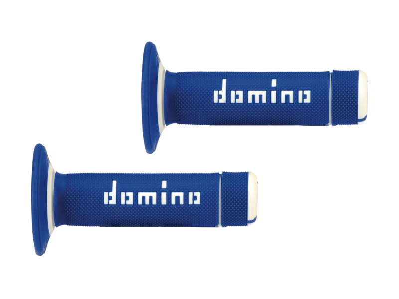 Domino A020 Griffe Offroad 22-26 mm – Blau / Weiß