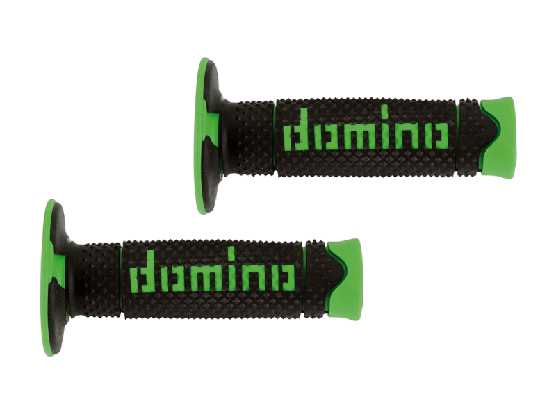 Domino A260 Griffe Offroad 22-26 mm – Schwarz / Grün