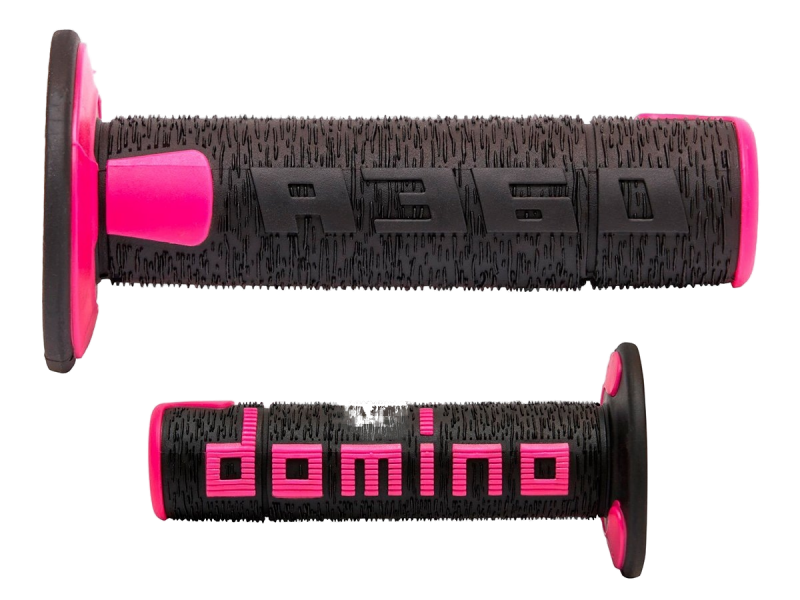 Domino A360 Griffe Offroad 22-26 mm – Schwarz / Fuchsia