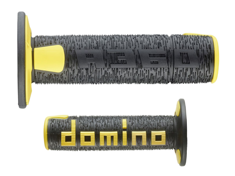 Domino A360 Griffe Offroad 22-26 mm – Schwarz / Gelb