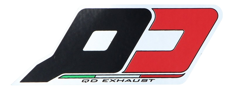 QD Aufkleber 100x40mm, hitzefest