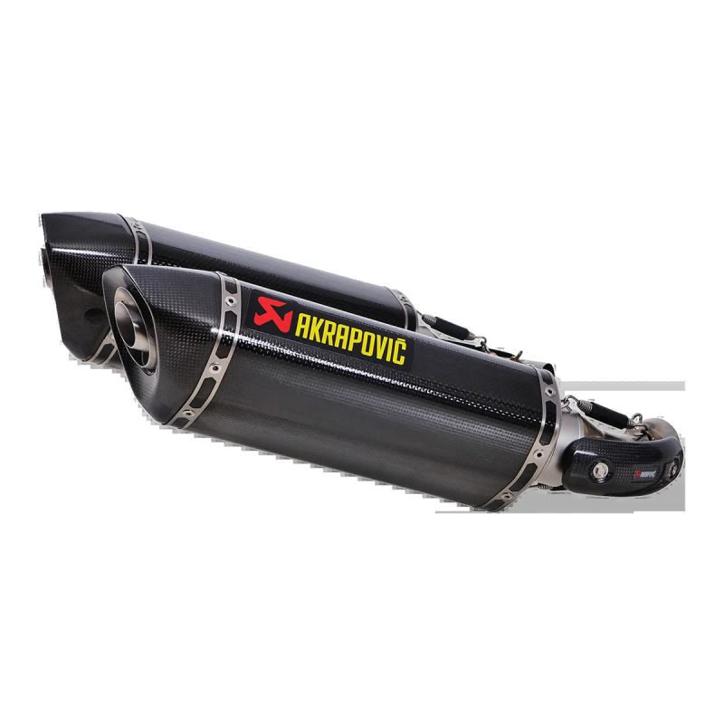 Akrapovič Slip-On Line carbonio (coppia) – Ducati Monster 696, 795, 796, 1100