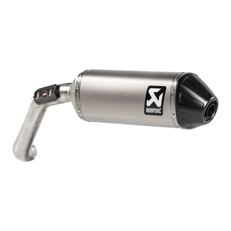 Akrapovič Slip-On Line Titan – Moto Guzzi V85 TT, Travel, Strada (bis 2024)