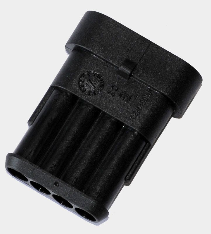 AMP Superseal Pin Housing 4-pin