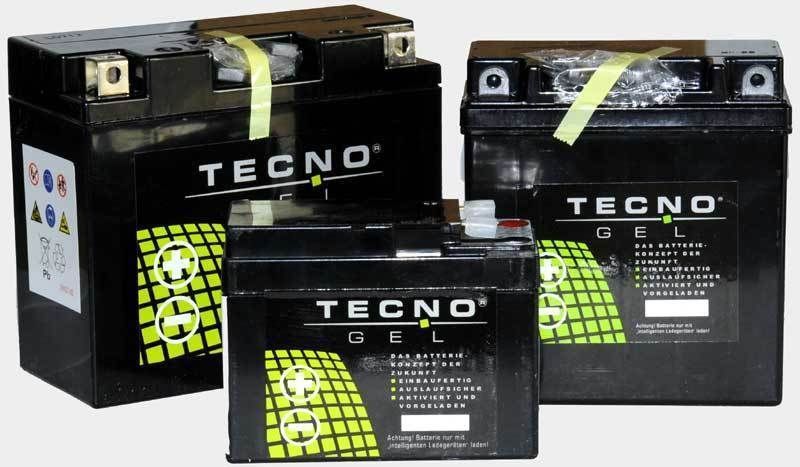 TecnoParts Batterie GEL - YB5L-B