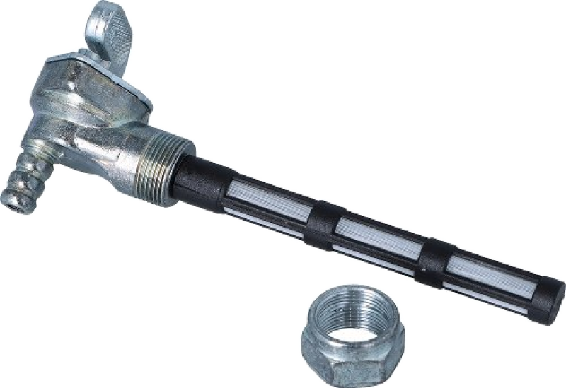 Rubinetto benzina M16x1 dx, uscita posteriore – Moto Guzzi small block, Ducati