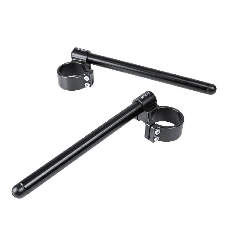 Coppia semimanubri Bonamici Racing, 53 mm, tubo 22 mm, rialzati 15 mm – universale