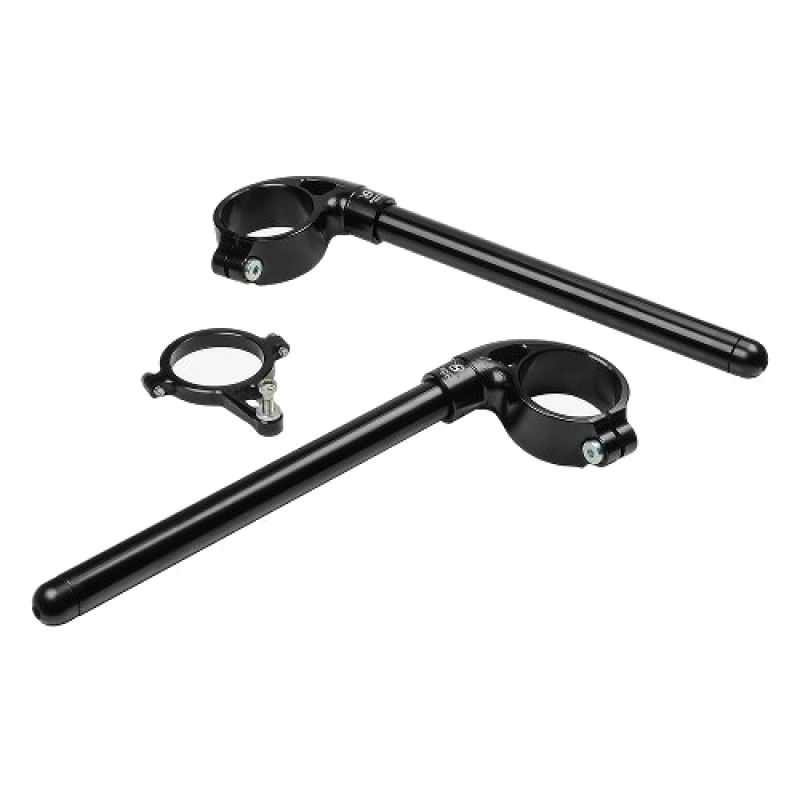 Bonamici Racing clip-on pair, 53 mm, 22 mm tubes, 245 mm tube length – universal