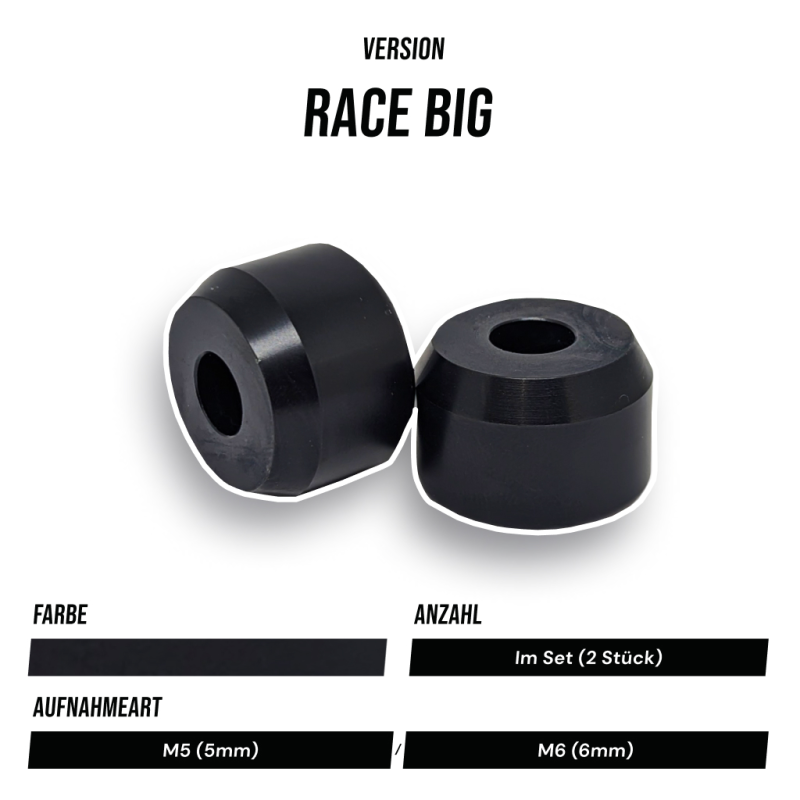 Universal Lenkerenden RACE BIG Aluminium – BUMA Racing