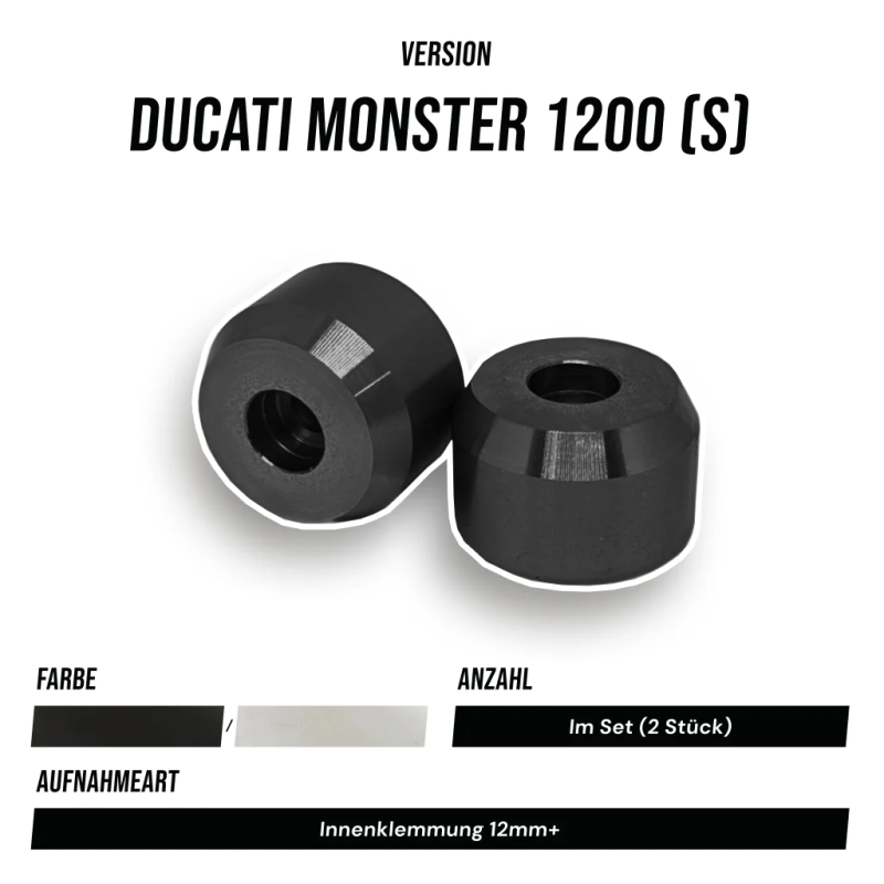 Ducati Monster 1200 Lenkerenden RACE PRO BIG – BUMA Racing