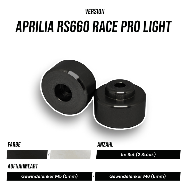 Aprilia RS660 / Tuono 660 Lenkerenden RACE PRO LIGHT – BUMA Racing