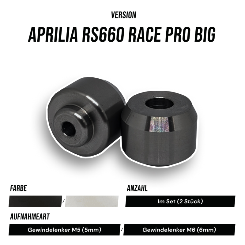 Aprilia RS660 / Tuono 660 Lenkerenden RACE PRO BIG – BUMA Racing