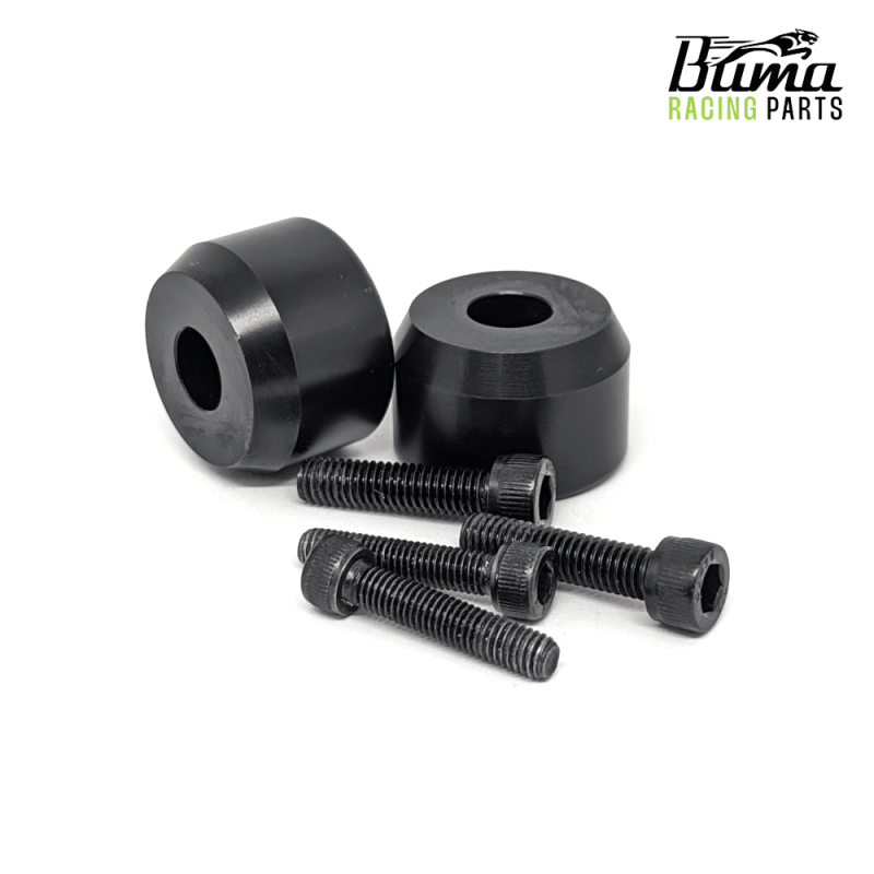 Rennstrecken Crash-Set Bobbins + Lenkerenden + Stummel – BUMA Racing