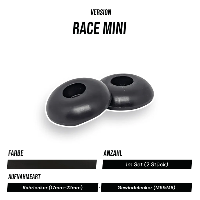 Universal Lenkerenden RACE MINI Aluminium – BUMA Racing