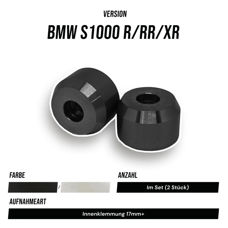 BMW S1000RR Lenkerenden RACE PRO BIG Edelstahl – BUMA Racing