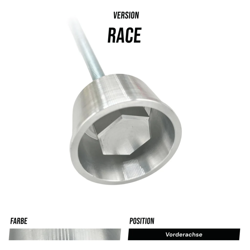 Aprilia RS660 Steckachsen-Adapter mit Pull-Cap – BUMA Racing
