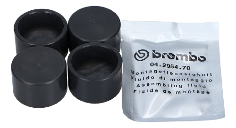Brembo Bremskolben-Satz 4 × 32 mm – Ducati Monster 696/796, Hypermotard, 848