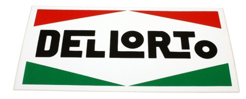 DellOrto Aufkleber 120x40mm