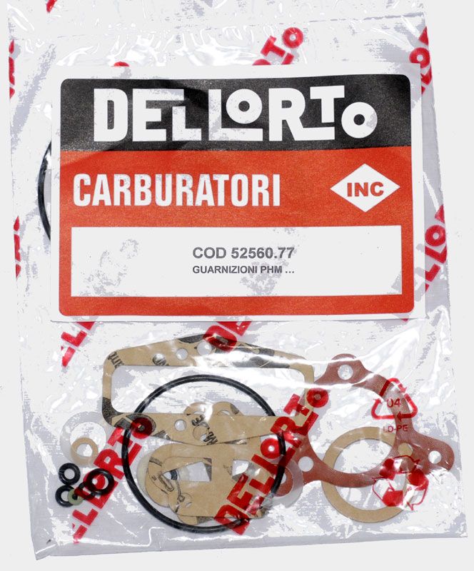 Dellorto Gasket Kit - PHM with redirection