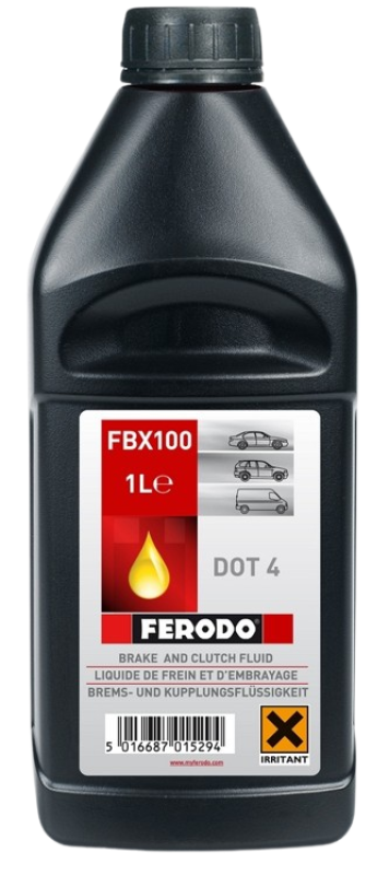 Ferodo Bremsflüssigkeit DOT 4, 1000 ml